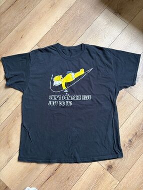 Vintage Simpsons Graphic T Shirt Mens XL Homer Can’t Someone Else Just Do It?